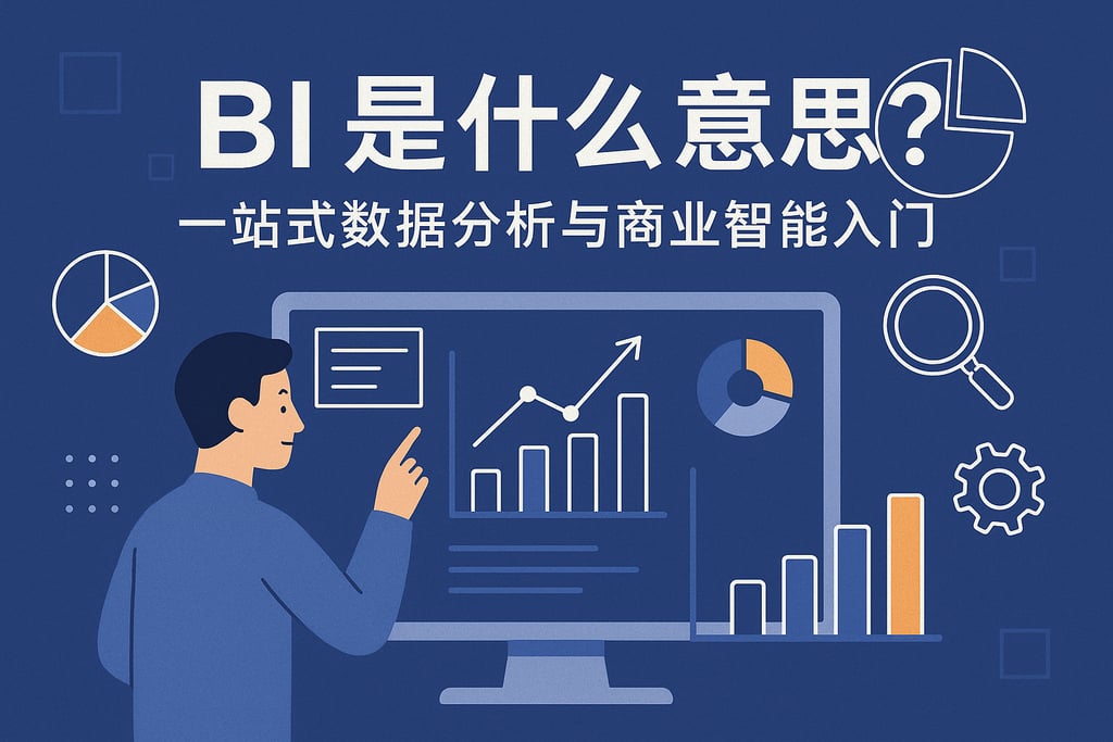BI是什么意思？一站式数据分析与商业智能入门"